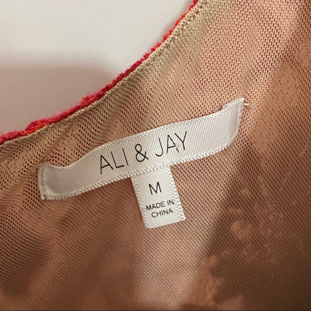 Ali & Jay Red Dress - Picture 4 of 7